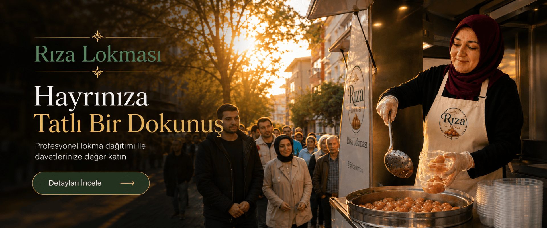 Hayrınıza tatlı bir dokunuş — Rıza Lokması
